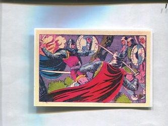 Facsimil: Cromo El Guerrero del Antifaz serie 3: La Marquesita de Peñarrosa numero 31