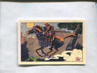 Facsimil: Cromo El Guerrero del Antifaz serie 3: La Marquesita de Peñarrosa numero 32