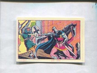 Facsimil: Cromo El Guerrero del Antifaz serie 3: La Marquesita de Peñarrosa numero 42