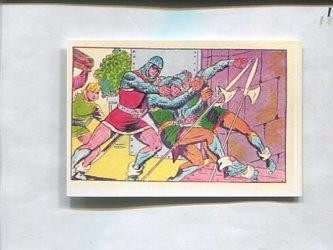 Facsimil: Cromo El Guerrero del Antifaz serie 3: La Marquesita de Peñarrosa numero 48