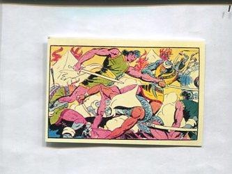 Facsimil: Cromo El Guerrero del Antifaz serie 3: La Marquesita de Peñarrosa numero 56