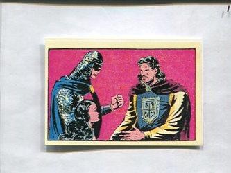 Facsimil: Cromo El Guerrero del Antifaz serie 3: La Marquesita de Peñarrosa numero 62
