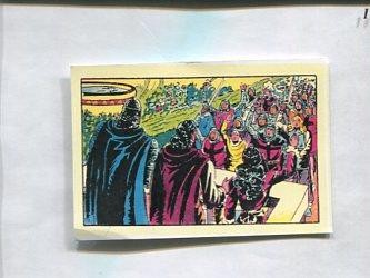 Facsimil: Cromo El Guerrero del Antifaz serie 3: La Marquesita de Peñarrosa numero 71