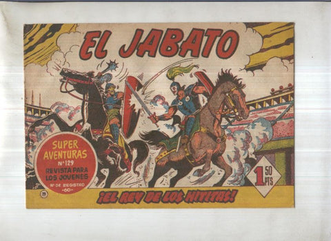 Bruguera: El Jabato numero 019: El rey de los hititas