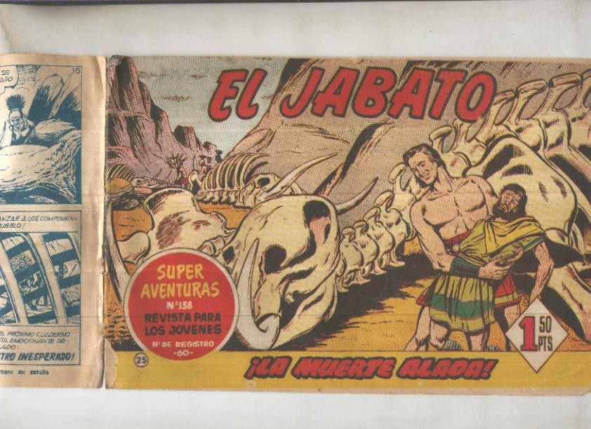 Bruguera: El Jabato numero 025: La muerte alada