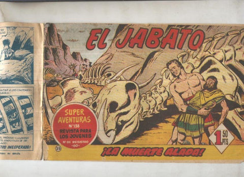 Bruguera: El Jabato numero 025: La muerte alada