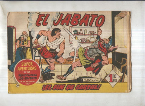 Bruguera: El Jabato numero 030: El fin de Cartal