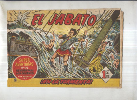 Bruguera: El Jabato numero 040: En la tormenta