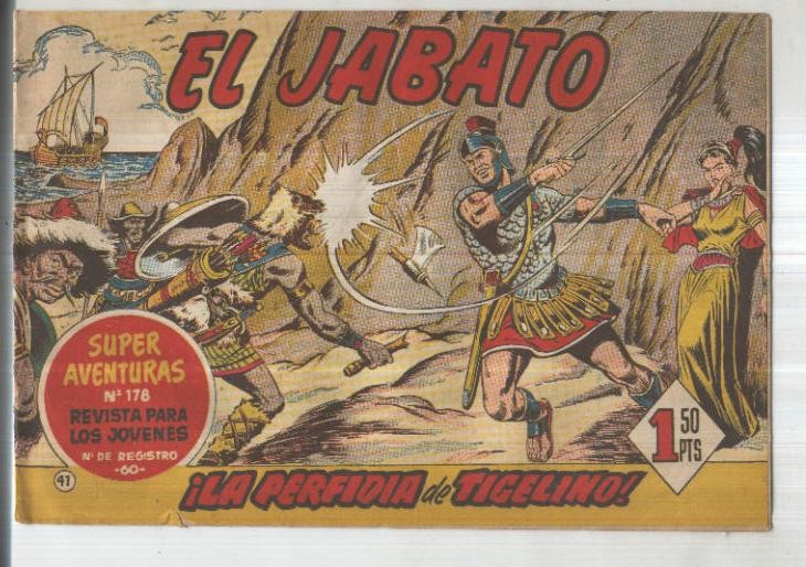 Bruguera: El Jabato numero 041: la perfidia de Tigelino