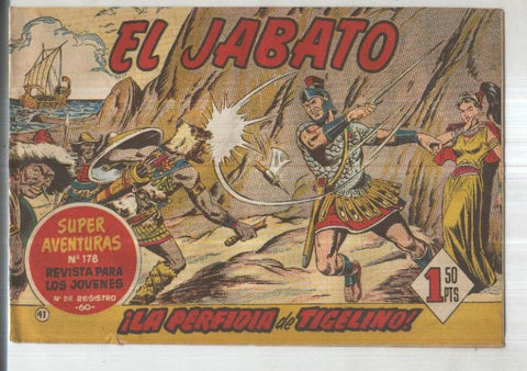 Bruguera: El Jabato numero 041: la perfidia de Tigelino