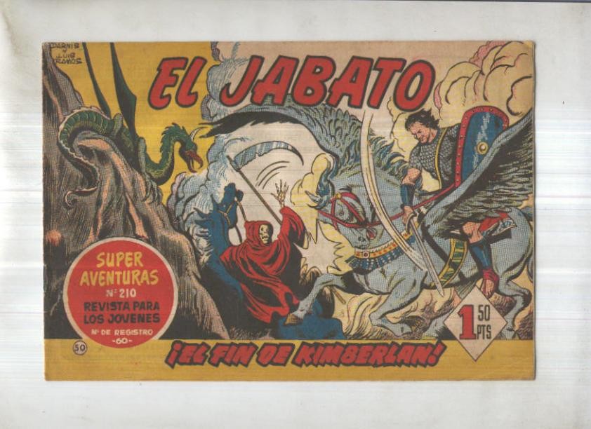 Bruguera: El Jabato numero 050: El fin de Kimberlan