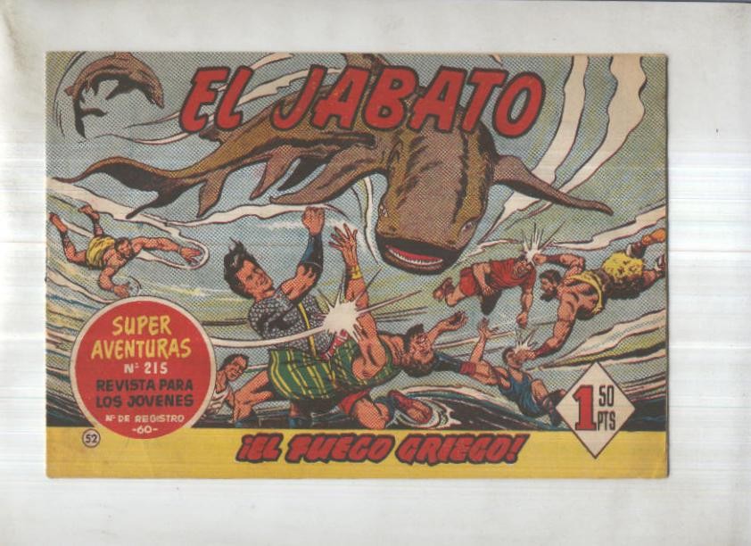 Bruguera: El Jabato numero 052: El fuego griego