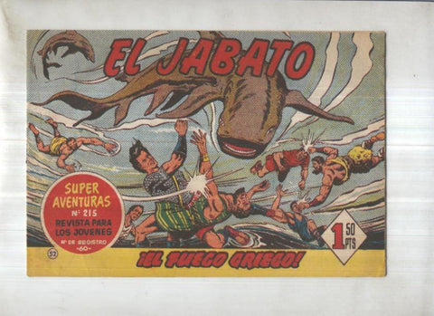 Bruguera: El Jabato numero 052: El fuego griego