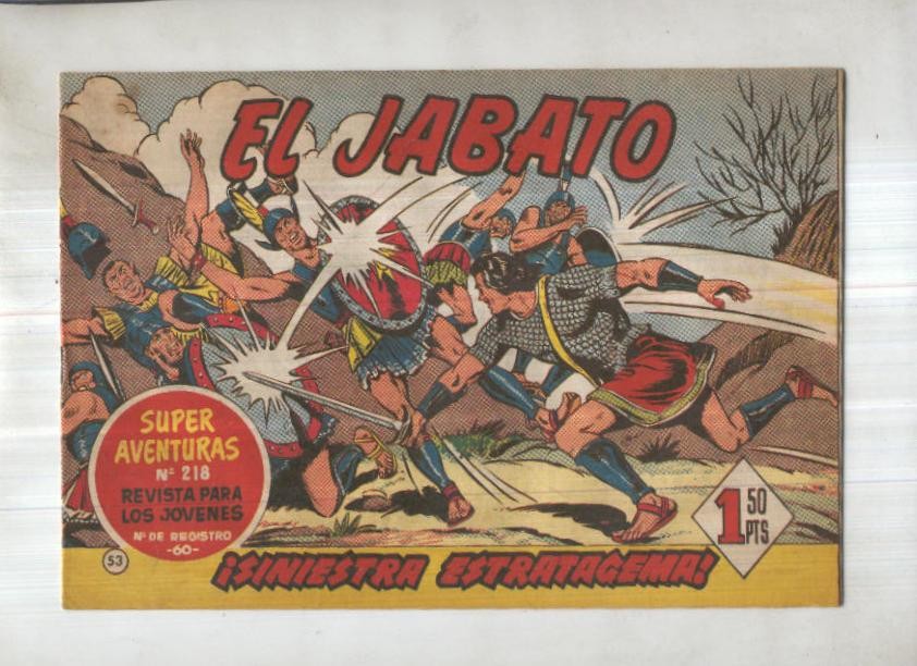Bruguera: El Jabato numero 053: Siniestra estratagema