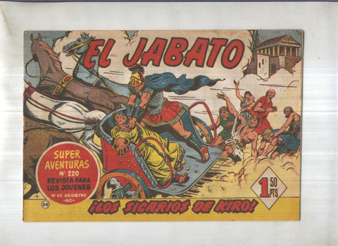 Bruguera: El Jabato numero 054: Los sicarios de Kiro
