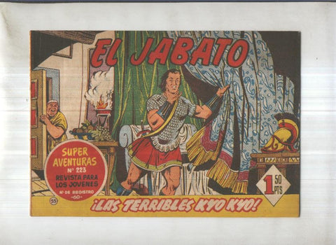 Bruguera: El Jabato numero 055: Las terribles Kyo Kyo