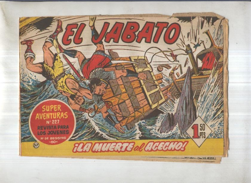 Bruguera: El Jabato numero 057: La muerte al acecho