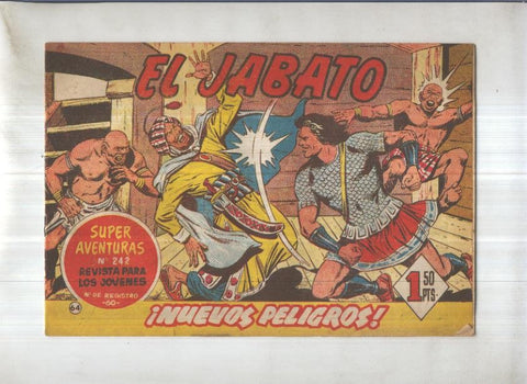 Bruguera: El Jabato numero 064: Nuevos peligros