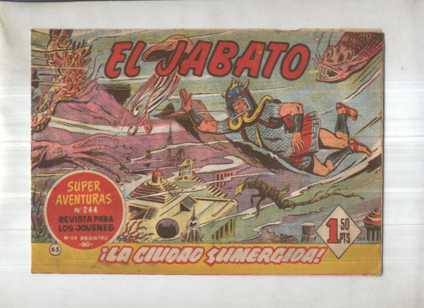 Bruguera: El Jabato numero 065: La ciudad sumergida