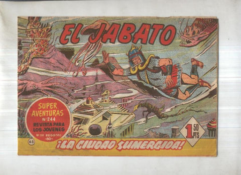 Bruguera: El Jabato numero 065: La ciudad sumergida