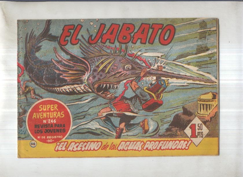 Bruguera: El Jabato numero 066: El asesino de las aguas profundas