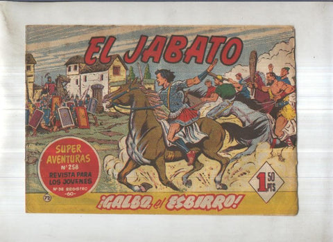 Bruguera: El Jabato numero 072: Galbo el esbirro