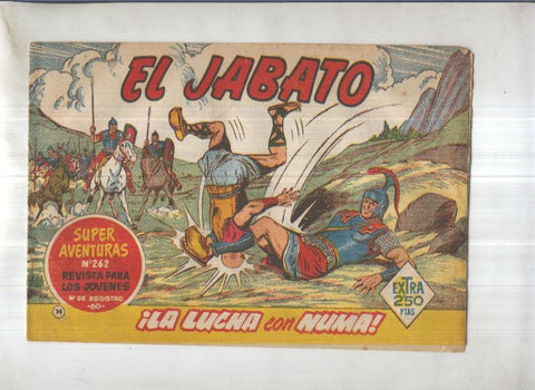 Bruguera: El Jabato numero 074: La lucha con Numa