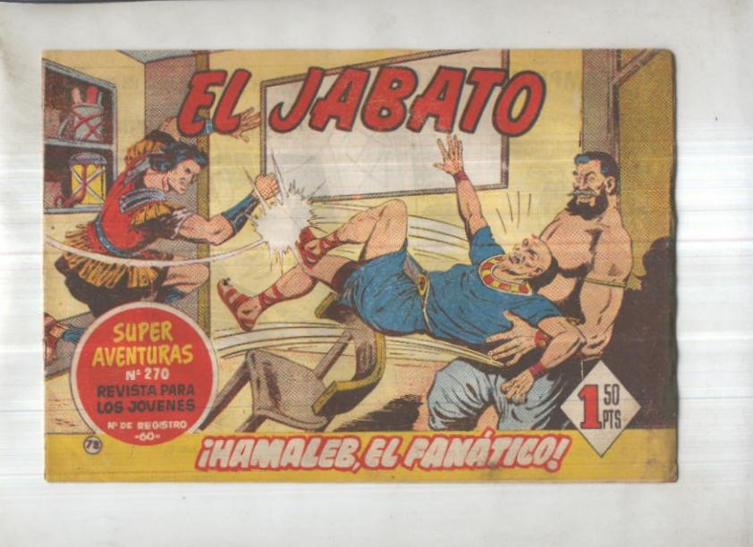 Bruguera: El Jabato numero 078: Hamaleb, el fanatico