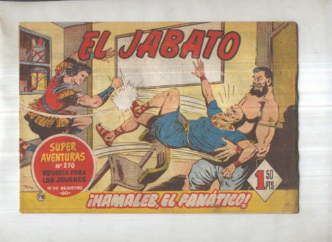 Bruguera: El Jabato numero 078: Hamaleb, el fanatico