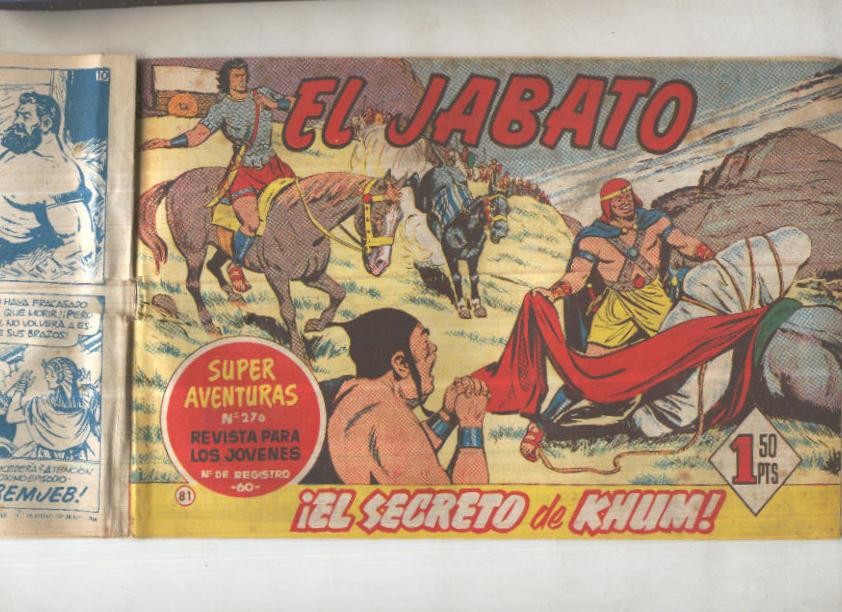 Bruguera: El Jabato numero 081: El secreto de Khum