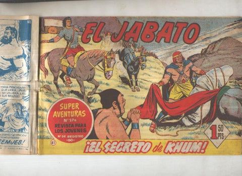 Bruguera: El Jabato numero 081: El secreto de Khum