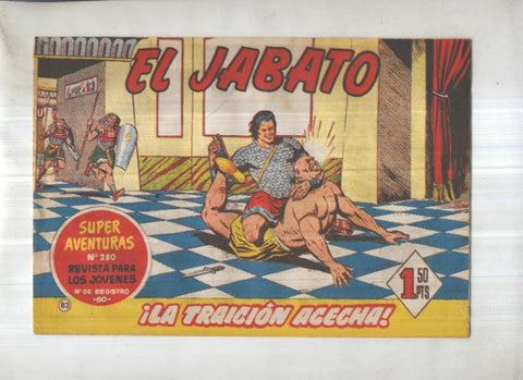 Bruguera: El Jabato numero 083: La traicion acecha