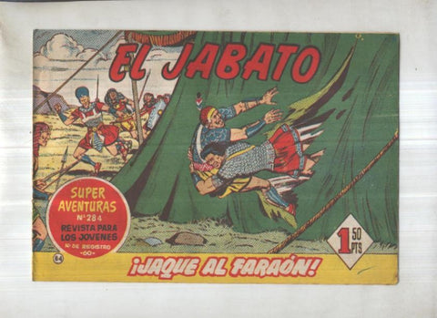 Bruguera: El Jabato numero 084: Jaque al faraon