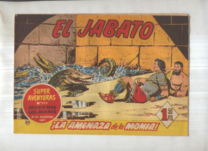 Bruguera: El Jabato numero 089: La amenaza de la momia