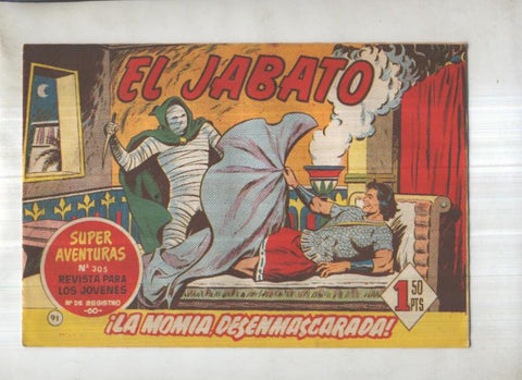 Bruguera: El Jabato numero 091: La momia, desenmascarada