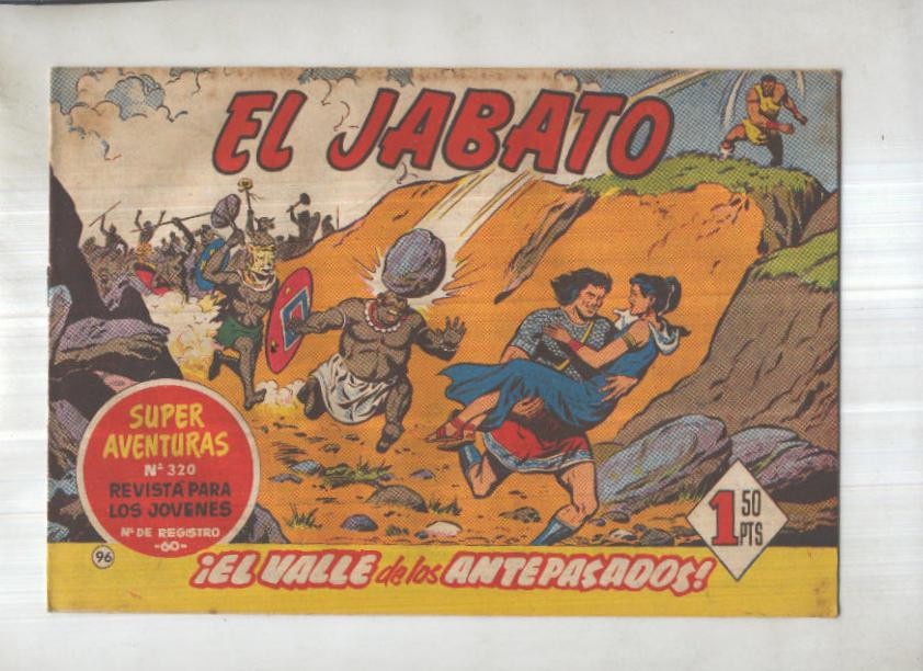 Bruguera: El Jabato numero 096: El valle de los antepasados