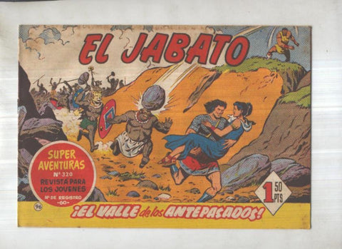 Bruguera: El Jabato numero 096: El valle de los antepasados