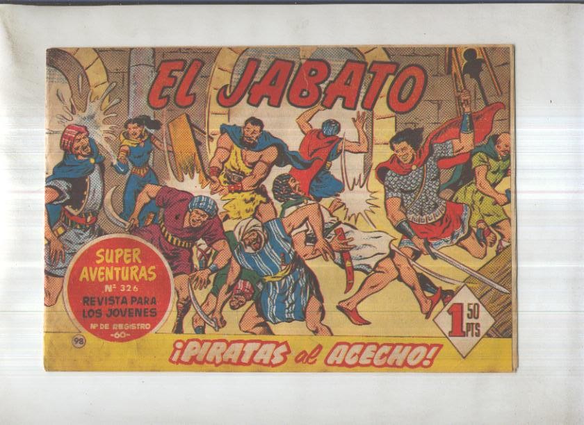 Bruguera: El Jabato numero 098: Piratas al acecho