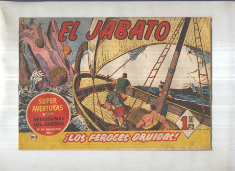 Bruguera: El Jabato numero 100: Los feroces druidas