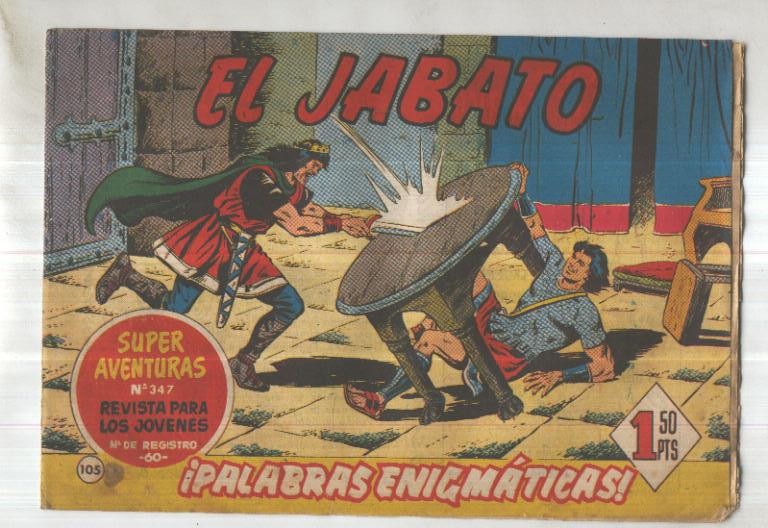 Bruguera: El Jabato numero 105: Palabras enigmaticas