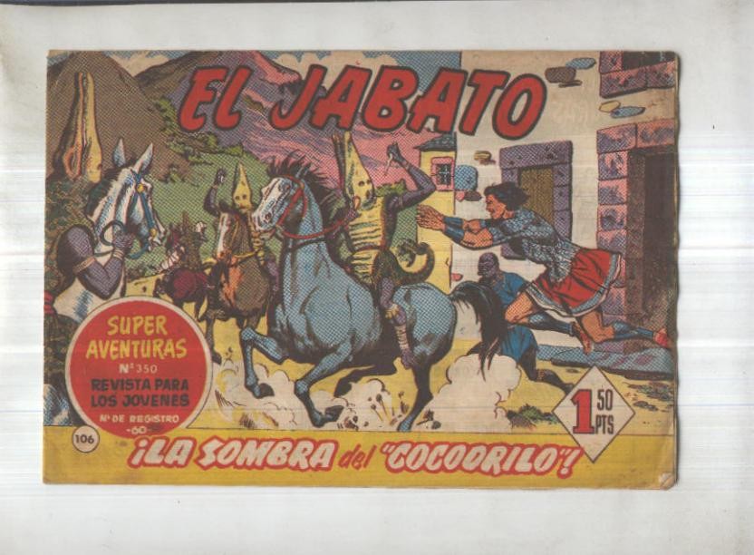 Bruguera: El Jabato numero 106: La sombra del cocodrilo
