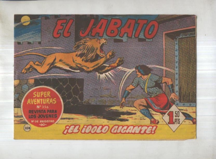 Bruguera: El Jabato numero 108: El idolo gigante