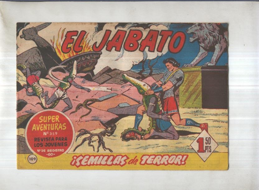 Bruguera: El Jabato numero 109: Semillas de terror