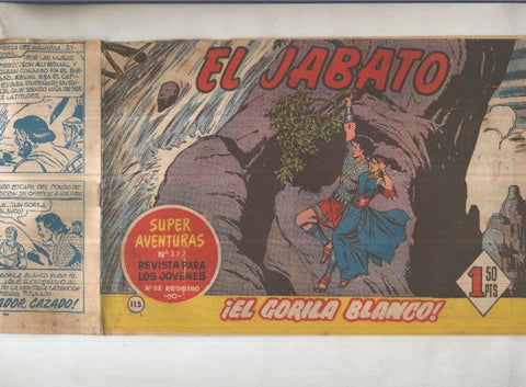 Bruguera: El Jabato numero 115: El gorila blanco