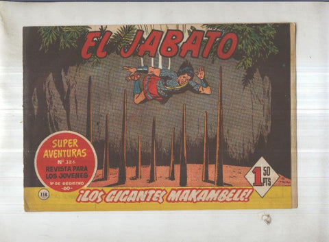 Bruguera: El Jabato numero 118: Los gigantes Makambele