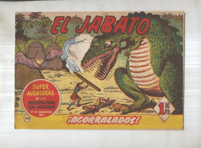 Bruguera: El Jabato numero 120: Acorralados