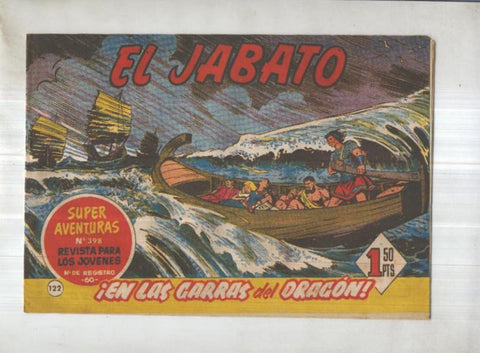 Bruguera: El Jabato numero 122: En las garras del dragon