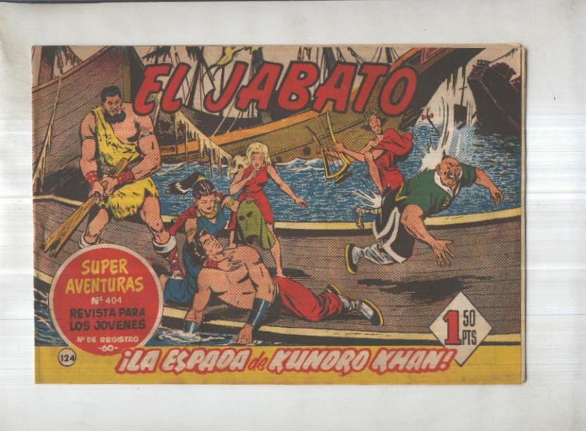 Bruguera: El Jabato numero 124: La espada de Kundro Khan