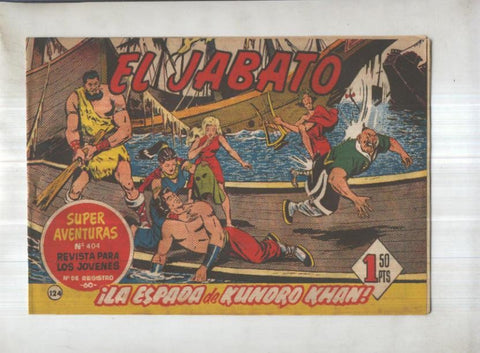 Bruguera: El Jabato numero 124: La espada de Kundro Khan