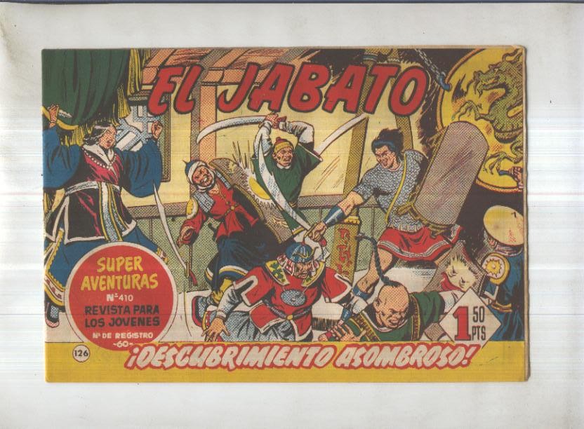 Bruguera: El Jabato numero 126: Descubrimiento asombroso